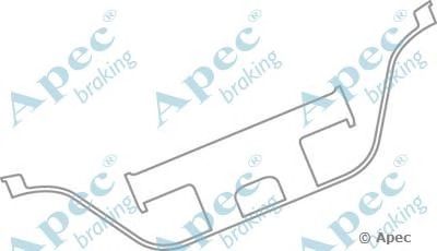 APEC BRAKING kit448 -  Комплектующие, тормозные колодки